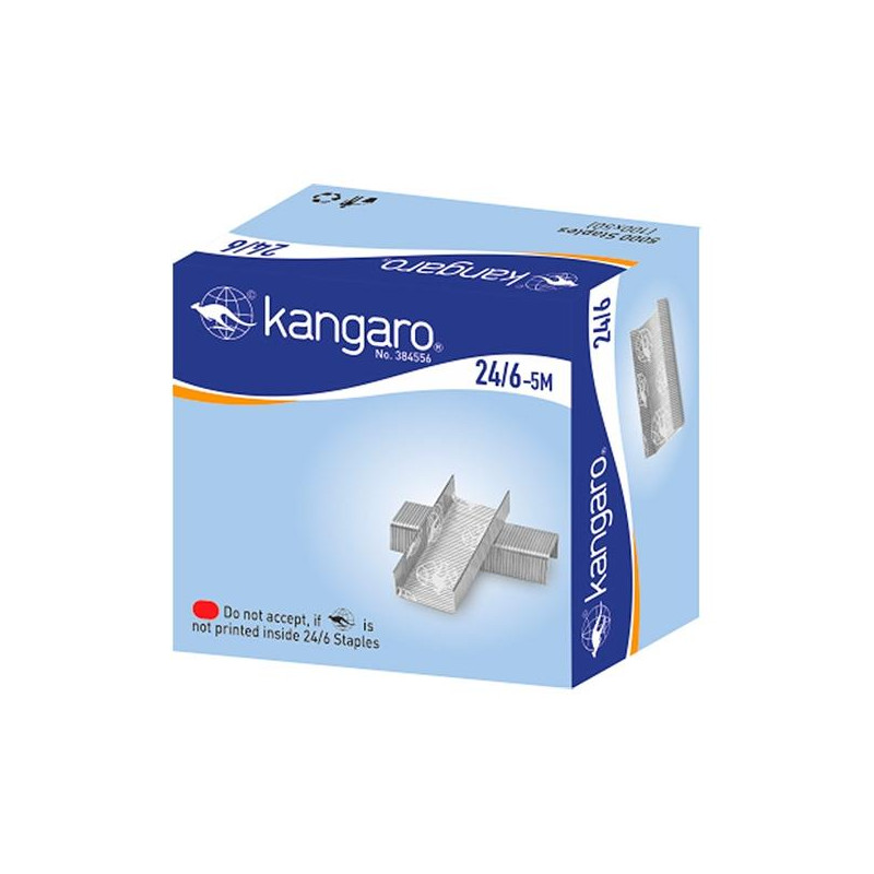 KG2465M KANGARO GRAPAS 24/6 CAJA 5000U