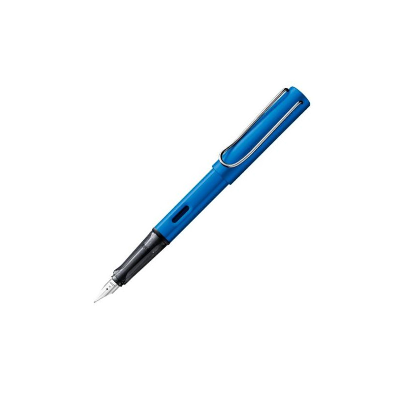 1220159 LAMY PLUMA ESTILOGRÁFICA AL-STAR ALUMINIO LIGERO CARTUCHO TINTA AZUL PUNTA M OCEAN BLUE