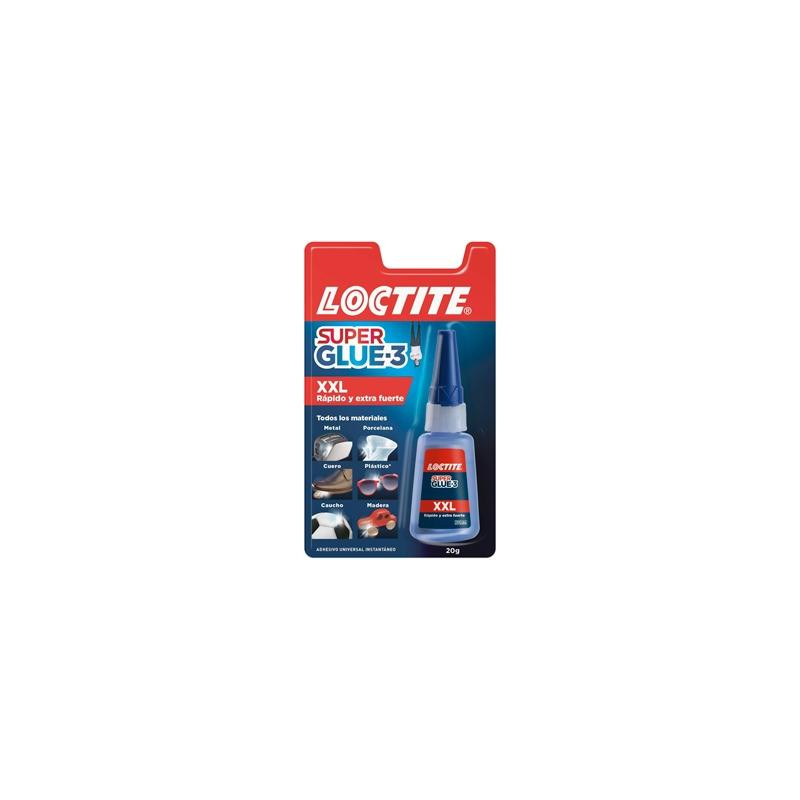 2586797/2599803 LOCTITE SUPER GLUE-3 ADHESIVO INSTANTÁNEO XXL 20GR