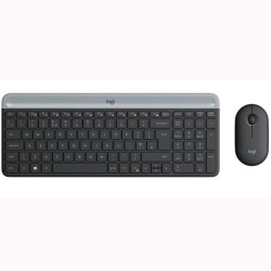 920-009198 LOGITECH COMBO TECLADO + RATÓN MK470 INALÁMBRICO GRIS GRAFITO