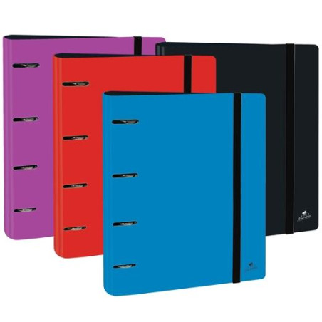 2304PSU-EX MARIOLA CARPEBLOCK ANILLAS MIXTAS 4X40MM C/RECAMBIO 100H 90GR 6 SEPARADORES PLÁSTICO POLYFOAM