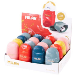 4701116LV MILAN AFILABORRAS CAPSULE LAVA SURTIDO CAJA EXPOSITORA 16 UD