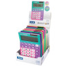 159706SN MILAN CALCULADORA 12 DÍGITOS SUNSET -CAJA EXPOSITORA 6U-