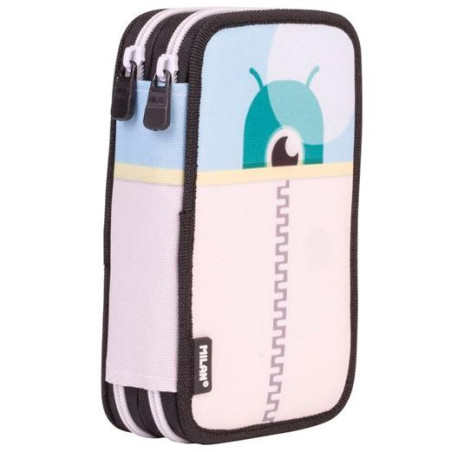 081264ALNB MILAN PLUMIER 2 PISOS CON CONTENIDO SERIE ESPECIAL ALIENS AZUL