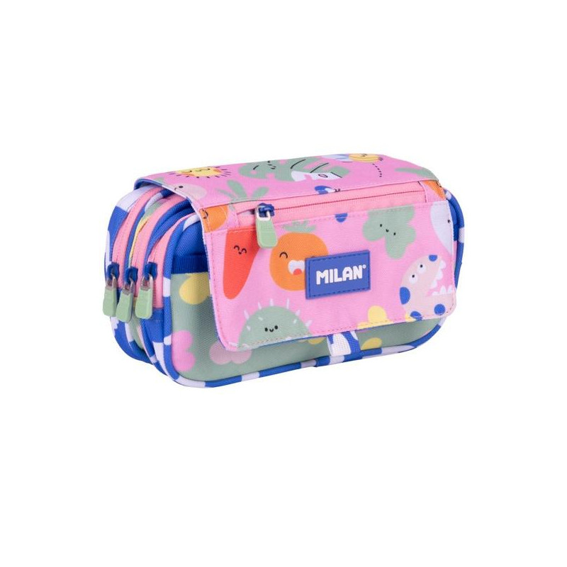 08149GG MILAN PORTATODO 4 CREMALLERAS CON SOLAPA SERIE ESPECIAL GREEN & GROW