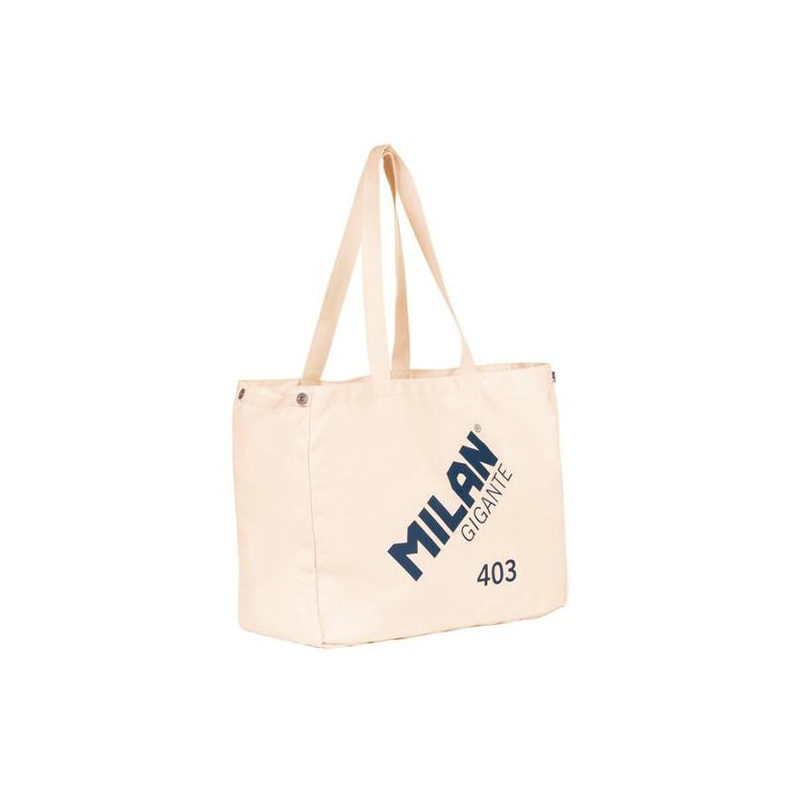 62102G403BG MILAN TOTE BAG GRANDE SINCE 1918 BEIGE