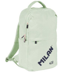 624201SNCGR MILAN MOCHILA URBANA COMPACTA CON CIERRE DE SEGURIDAD 15L COLECCIÓN 430 SINCE 1918 VERDE
