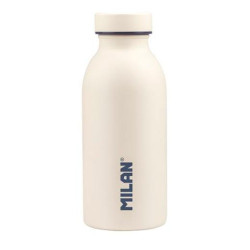 643012BG MILAN BOTELLA ISOTÉRMICA 354 ML EDICIÓN 1918 BLANCO