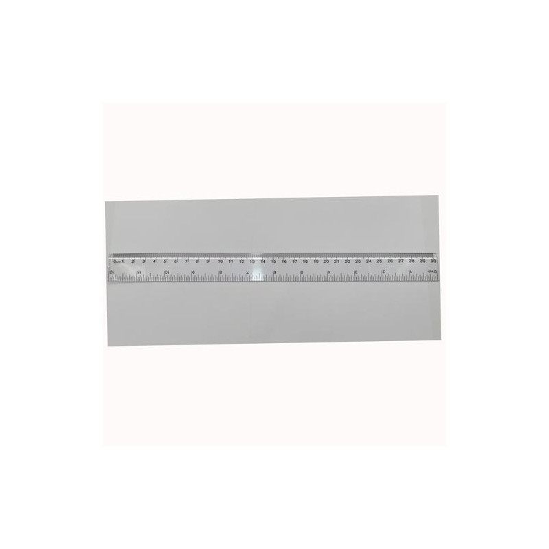 SCG991 MOLIN REGLA ESCOLAR 30CM TRANSPARENTE