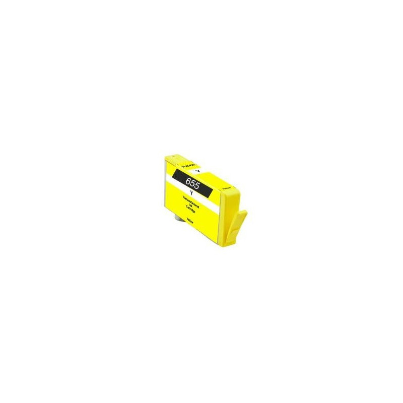 Compatible HP 655 Yellow Cartucho de tinta nuevo