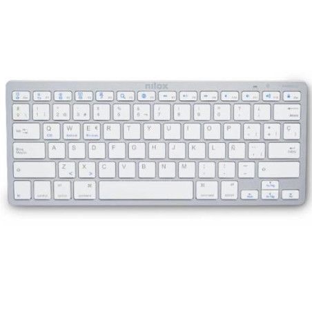 NXKB01S NILOX TECLADO BLUETOOTH BLANCO