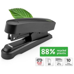 020-1958 NOVUS GRAPADORA B10FC PROFESIONAL RE+NEW INCLUYE 200 GRAPAS NO.10 NEGRO