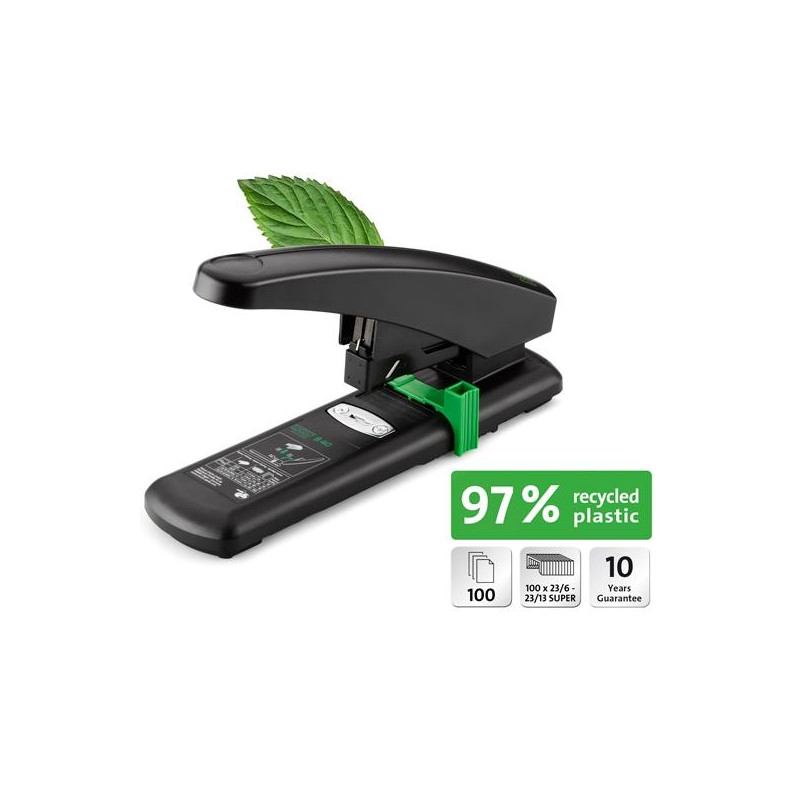 023-0067 NOVUS GRAPADORA DE GRUESOS B40 RE+NEW 100H NEGRO/VERDE