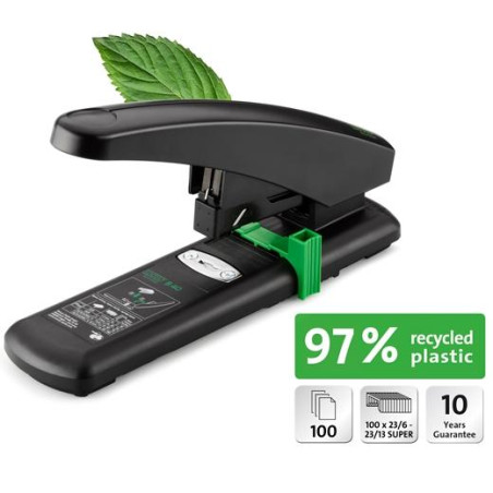 023-0067 NOVUS GRAPADORA DE GRUESOS B40 RE+NEW 100H NEGRO/VERDE