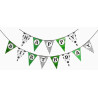 102-1027 OH YEAH GUIRNALDA BANDERINES HAPPY BIRTHDAY FÚTBOL 5M
