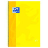 100430200 OXFORD CUADERNO CLASSIC EUROPEANBOOK 1 WRITE&ERASE 80H A4+ 5X5MM MICROPERFORADO TAPA EXTRADURA AMARILLO