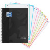 400172360 OXFORD CUADERNO EUROPEANBOOK 10 SCHOOL CLASSIC A4+ 150H 5X5MM T/EXTRADURA NEGRO