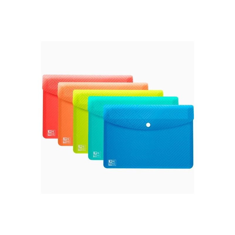 400147028 OXFORD SOBRES CON BROCHE URBAN A6 POLIPROPILENO C/SURTIDOS