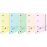 400174550 OXFORD CARPETA ANILLAS EBINDER 4X25MM LIVE&GO POLYFOAM C/RECAMBIO A5+ DOTS PASTEL
