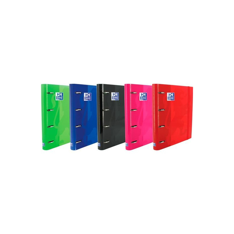 400194658 OXFORD PACK EUROPEANBINDER CLASSIC TE A4+ 5X5 + REC 80H + SEPARADORES 5P CARTÓN C/SURTIDOS