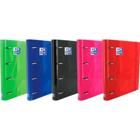 400194658 OXFORD PACK EUROPEANBINDER CLASSIC TE A4+ 5X5 + REC 80H + SEPARADORES 5P CARTÓN C/SURTIDOS