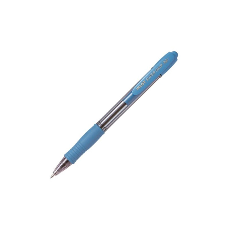 BPGP-10R-M-SL PILOT BOLÍGRAFO SUPERGRIP M AZUL CUERPO AZUL CLARO