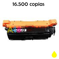 Toner HP CF322A amarillo alternativo a HP CF322A ( 653A )