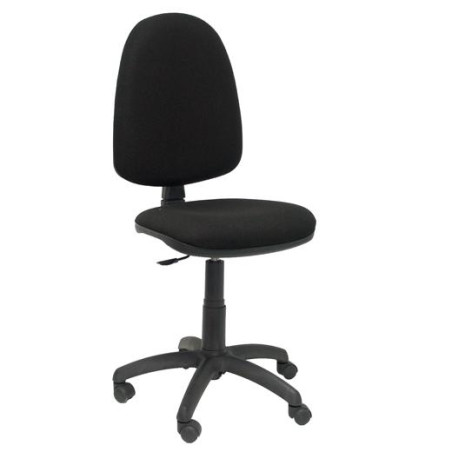 04CPBALI840 PIQUERAS Y CRESPO SILLA AYNA GIRATORIA CONTACTO PERMANENTE TEJIDO BALI NEGRO