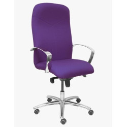 115DBBALI760 PIQUERAS Y CRESPO SILLÓN DE DIRECCIÓN CAUDETE GIRATORIO BASCULANTE REGULABLE BRAZOS/F TEJIDO BALI MORADO