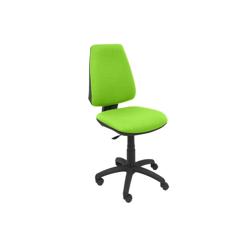 14CPBALI22 PIQUERAS Y CRESPO SILLA ELCHE GIRATORIA C.PERMANENTE TEJIDO BALI VERDE PISTACHO