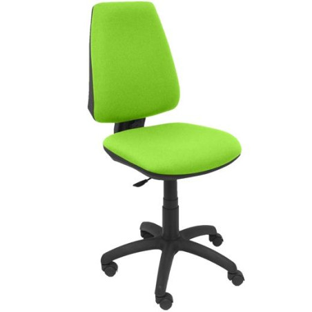 14CPBALI22 PIQUERAS Y CRESPO SILLA ELCHE GIRATORIA C.PERMANENTE TEJIDO BALI VERDE PISTACHO