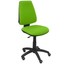 14CPBALI22RP PIQUERAS Y CRESPO SILLA ELCHE GIRATORIA C.PERAMANENTE RUEDAS DE PARQUÉ TEJIDO BALI VERDE PISTACHO