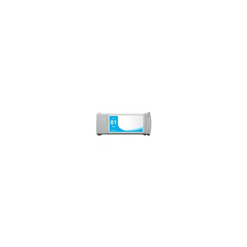 Compatible HP 81 Cyan Cartucho de tinta