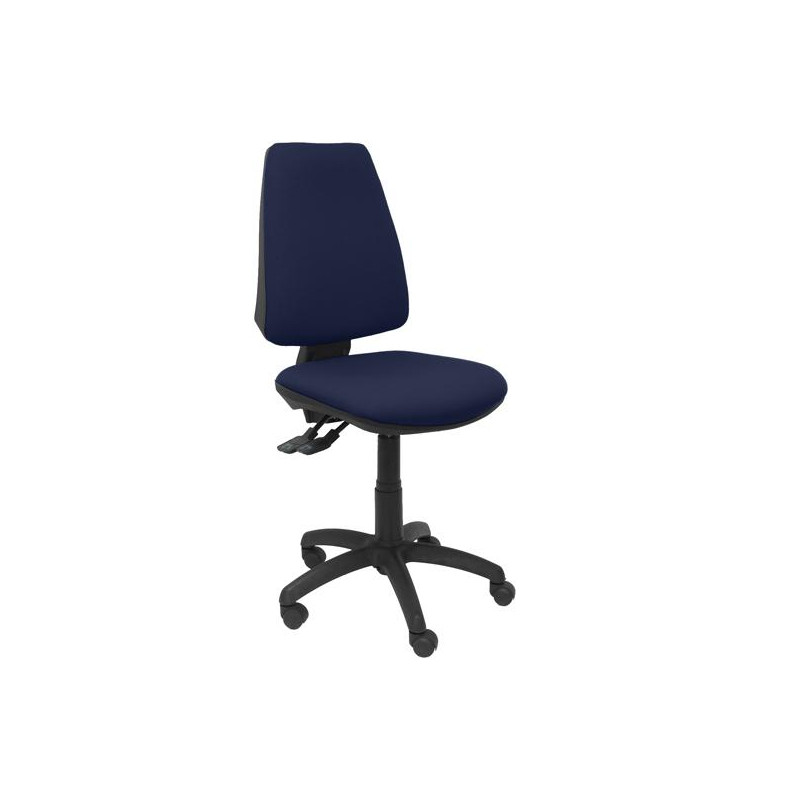 14SBALI200 PIQUERAS Y CRESPO SILLA ELCHE GIRATORIA ASINCRO TEJIDO BALI AZUL MARINO