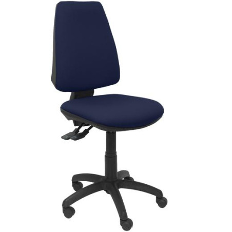 14SBALI200 PIQUERAS Y CRESPO SILLA ELCHE GIRATORIA ASINCRO TEJIDO BALI AZUL MARINO