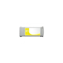 Compatible HP   81 Yellow Cartucho de Tinta