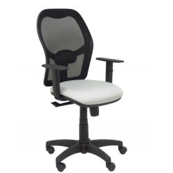 345SM840B40B10CRN PIQUERAS Y CRESPO SILLA ALOCÉN SINCRO B/REGULABLE RESPALDO DE MALLA NEGRO ASIENTO GRIS