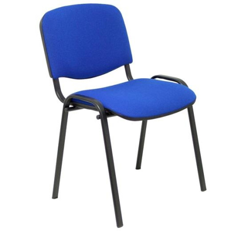PACK226PTNB229 PIQUERAS Y CRESPO PACK DE 2 SILLAS FIJAS APILABLES ISO TAPIZADA BALI AZUL