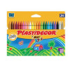 9203012/9203013 PLASTIDECOR CERAS KIDS COLORES SURTIDOS ESTUCHE 24 UD
