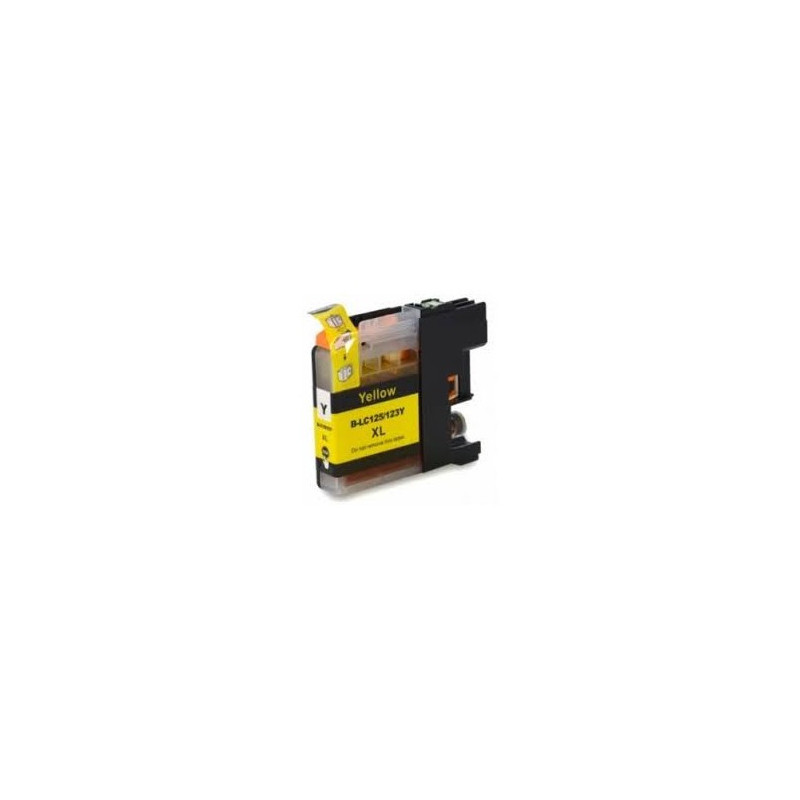 Compatible brother LC 123XL V3 Yellow Cartucho de Tinta