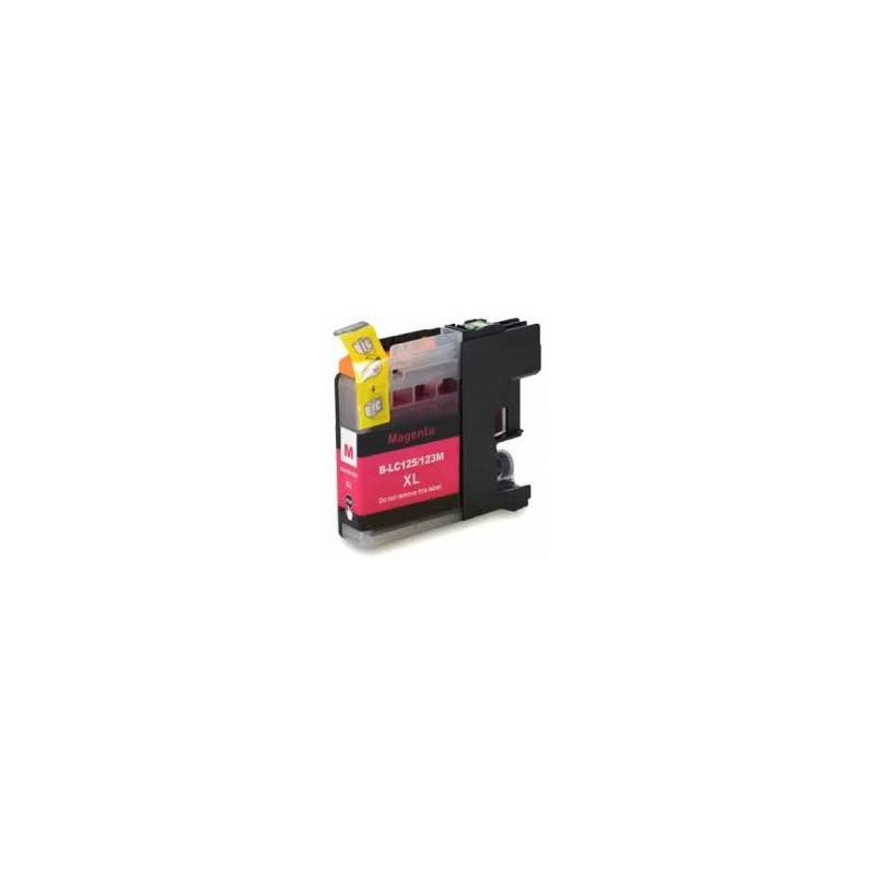 Compatible Brother  LC 125 XL V3 Magenta Cartucho de Tinta