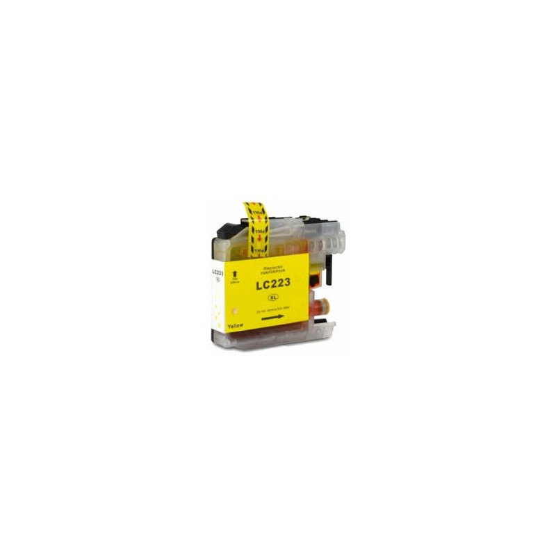 Compatible Brother LC 223 Yellow Cartucho de Tinta