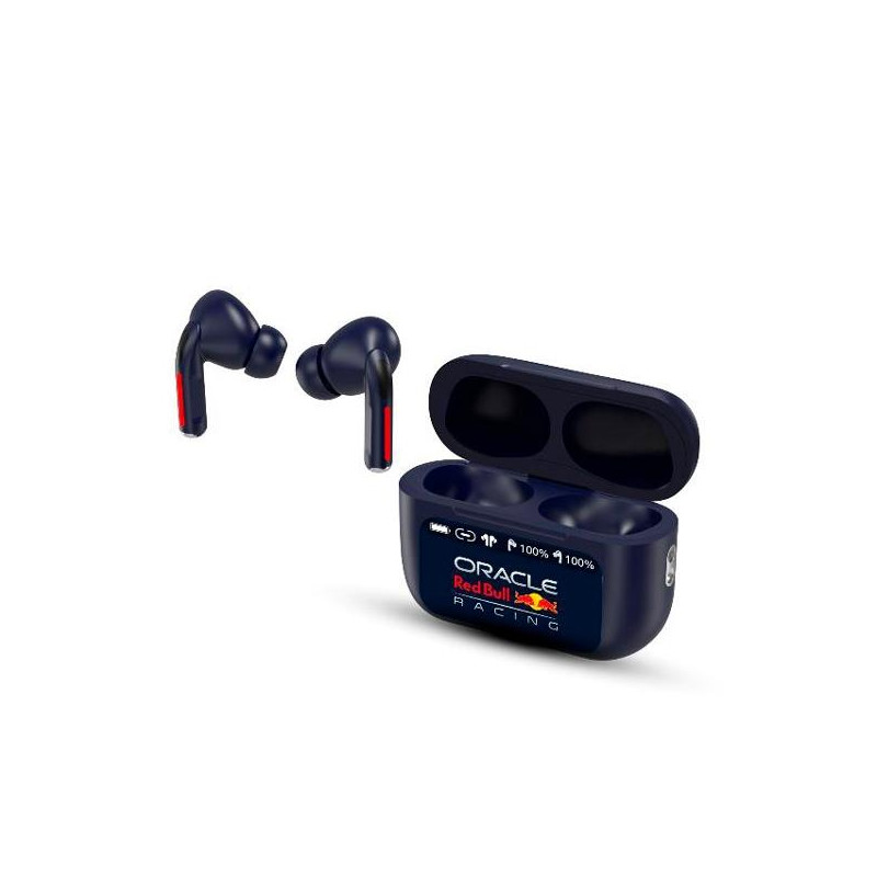 RB-EB110 RED BULL RACING AURICULARES NITRO INALAMBRICOS BLUETOOTH CON ESTUCHE DE CARGA AZUL