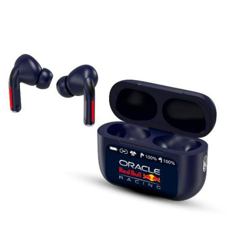 RB-EB110 RED BULL RACING AURICULARES NITRO INALAMBRICOS BLUETOOTH CON ESTUCHE DE CARGA AZUL