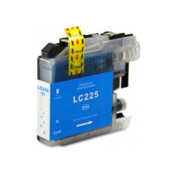 Compatible Brother LC 225XL  Cyan Cartucho de Tinta