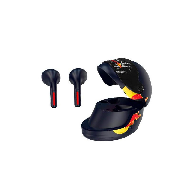 RB-EB220 RED BULL RACING AURICULARES TURBO INALAMBRICOS BLUETOOTH CON ESTUCHE DE CARGA AZUL