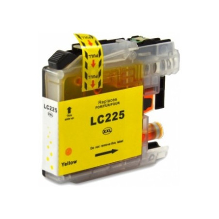 Compatible Brother LC 225XL Yellow Cartucho de Tinta