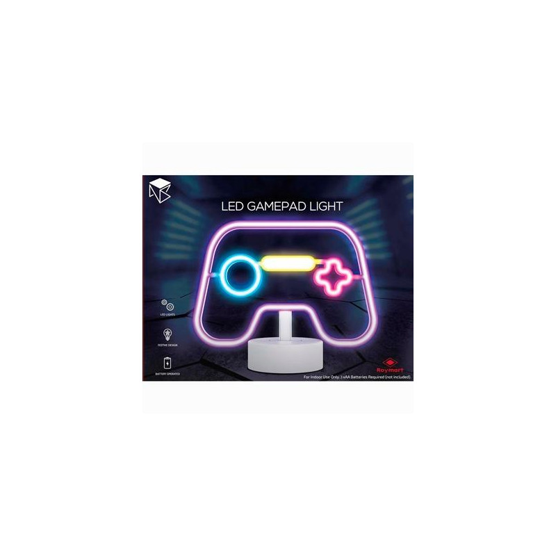 NH-378 ROYMART LÁMPARA DE NEÓN FIGURA GAMEPAD