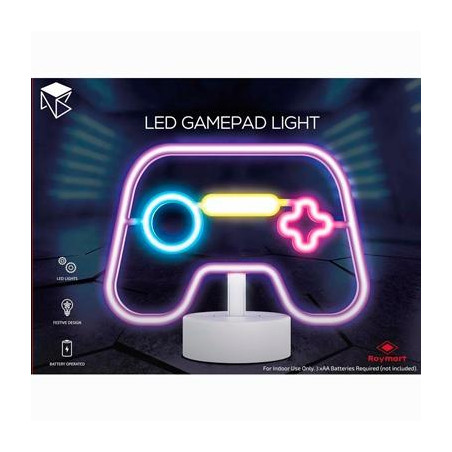NH-378 ROYMART LÁMPARA DE NEÓN FIGURA GAMEPAD