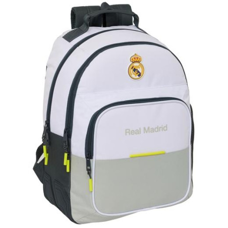 612554773 SAFTA MOCHILA DOBLE CON CANTONERAS ADAPT.CARRO REAL MADRID EQUIPACIÓN 25/26